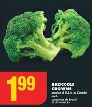 No Frills Broccoli Crowns offer