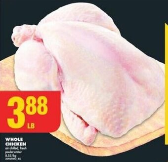 No Frills WHOLE CHICKEN air chilled, fresh offer