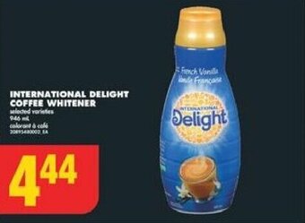 No Frills INTERNATIONAL DELIGHT COFFEE WHITENER selected varieties 946 ml offer