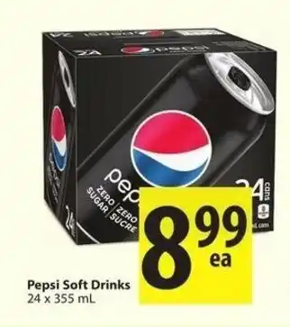 Save on Foods Pepsi soft drinks offer