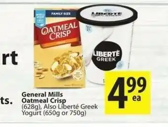 Save on Foods General Mills Oatmeal Crisp offer