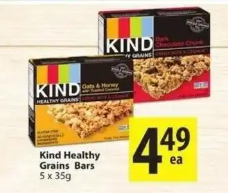 Save on Foods Kind Healthy Grains Bars offer