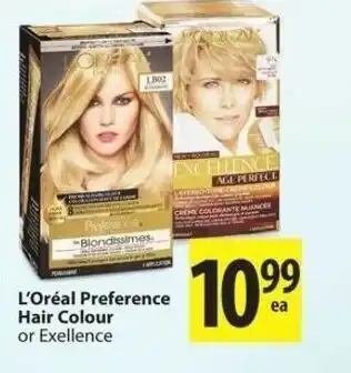 Save on Foods L'Oréal Preference Hair Colour offer