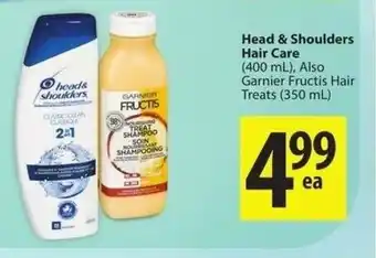 Save on Foods Head & Shoulders Hair Care offer