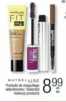 Jean Coutu Maybelline offer