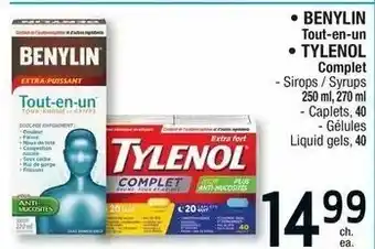 Jean Coutu Benylin Tout-En-Un offer