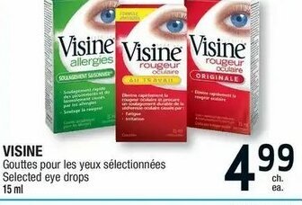 Jean Coutu Visine offer