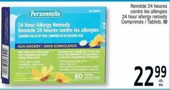 Jean Coutu Remèda 24 Heures Contre Les Allergies offer