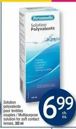Jean Coutu Solution Polyvalente Pour Lentilles offer