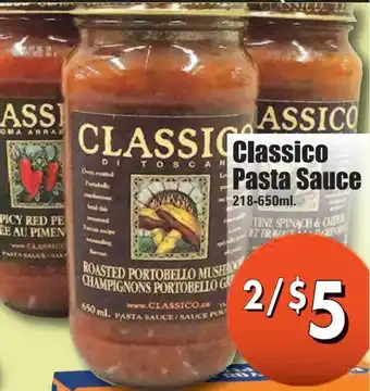 Classico Pasta Sauce