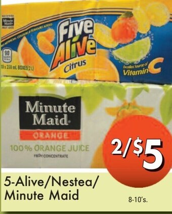 Westfort Foods 5-Alive/Nestea/Minute Maid offer