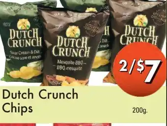 Westfort Foods Dutch Crunch Chips offer