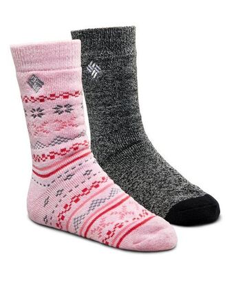 Mark's Columbia kids' 2 pack unisex 7-16 years thermal socks offer