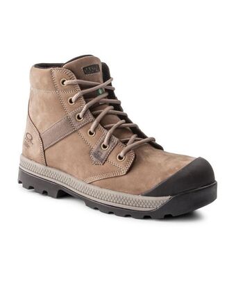 Mark's Dakota workpro series women's quad-lite aluminium toe steel plate nubuck leather work boots - taupe offer