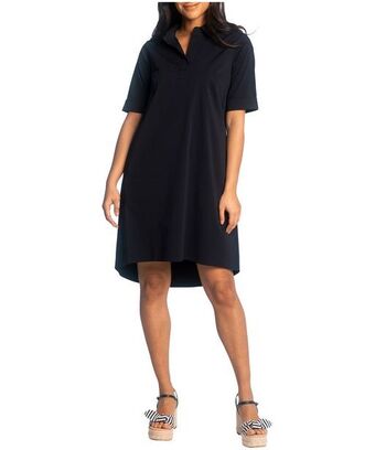 Mark's Lois women's athena mid sleeve relaxed fit dress with shirt collar offer