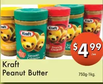 Westfort Foods Kraft Peanut Butter offer