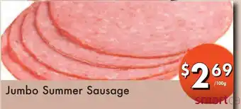 Jumbo Summer Sausage