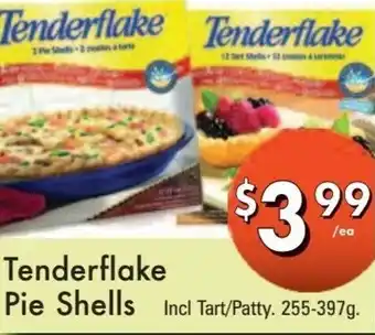 Westfort Foods Tenderflake Pie Shells offer