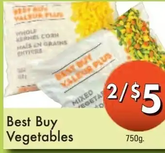 Westfort Foods Best Buy Vegetables offer