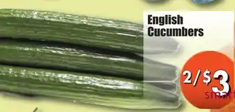 Westfort Foods English Cucumbers offer