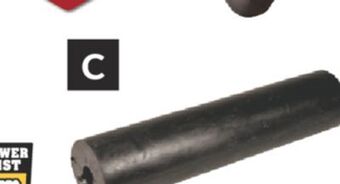 Princess Auto 2 x 9 in. guide-on roller offer