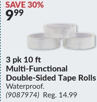 Princess Auto 3 pk 10 ft multi-functional double-sided tape rolls offer