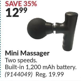 Princess Auto Mini massager offer