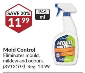 Princess Auto Mold control offer