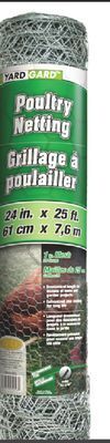 Princess Auto 20 gauge 1 in. mesh galvanized poultry netting offer