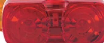 Princess Auto Red 4 x 2 in. double bullseye clearance/marker lights offer