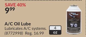 Princess Auto A/c oil lube offer