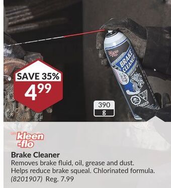 Princess Auto Brake cleaner offer