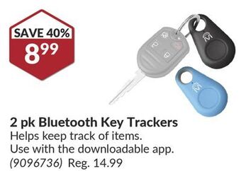Princess Auto 2 pk bluetooth key trackers offer