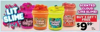 Showcase Scented cloud like slime offer