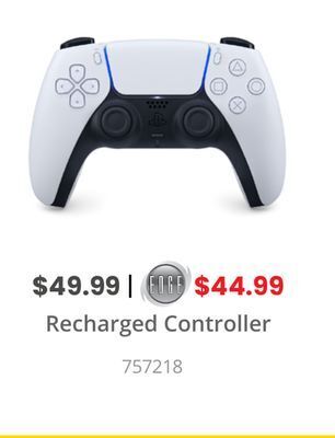 GameStop Playstation 5 dualsense wireless controller by sony ps5 offer
