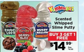 Showcase Yummmerz scented whipped slime putty offer