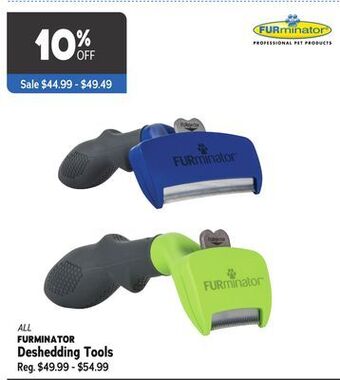Ren’s Pets Depot All furminator deshedding tools offer