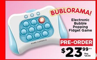 Showcase Bublorama! electronic bubble popping fidget game offer