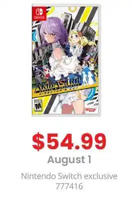 GameStop Nintendo switch akibas trip undead & undressed directors cut day 1 edition by xseed switch offer