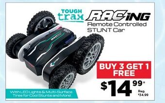 Showcase Remote controlled stunt car offer