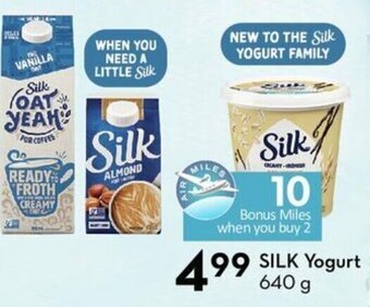 Sobeys Silk Yogurt offer