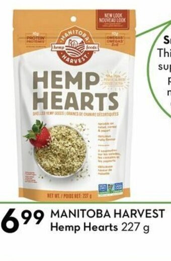 Sobeys Manitoba Harvest Hemp Hearts offer