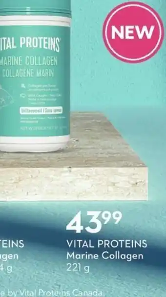 Sobeys Vital Proteins Marine Collagen offer