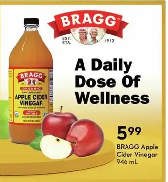 Sobeys Bragg Apple Cider Vinegar offer