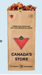 Canadian Tire Yard Waste 2-Ply Paper Bags, 20-pack. 142-3741-0 offer