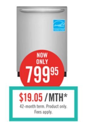 The Brick Frigidaire gallery built-in tall-tub dishwasher with evendry™ system fgid2476sf offer