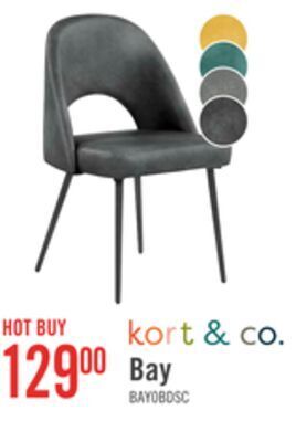 The Brick Bay dining chair - charcoal offer