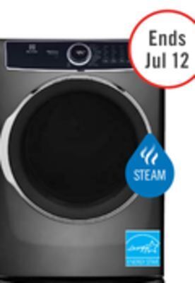 The Brick Electrolux 8 cu. ft. electric dryer - elfe763cat offer