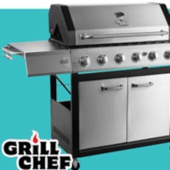 The Brick Grill chef 78,000 btu propane gas barbecue - gcf601ssp offer