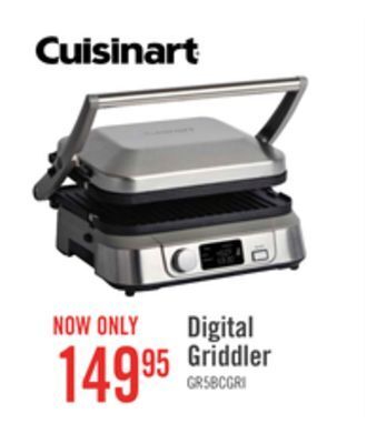 The Brick Cuisinart griddler five - gr-5bc offer